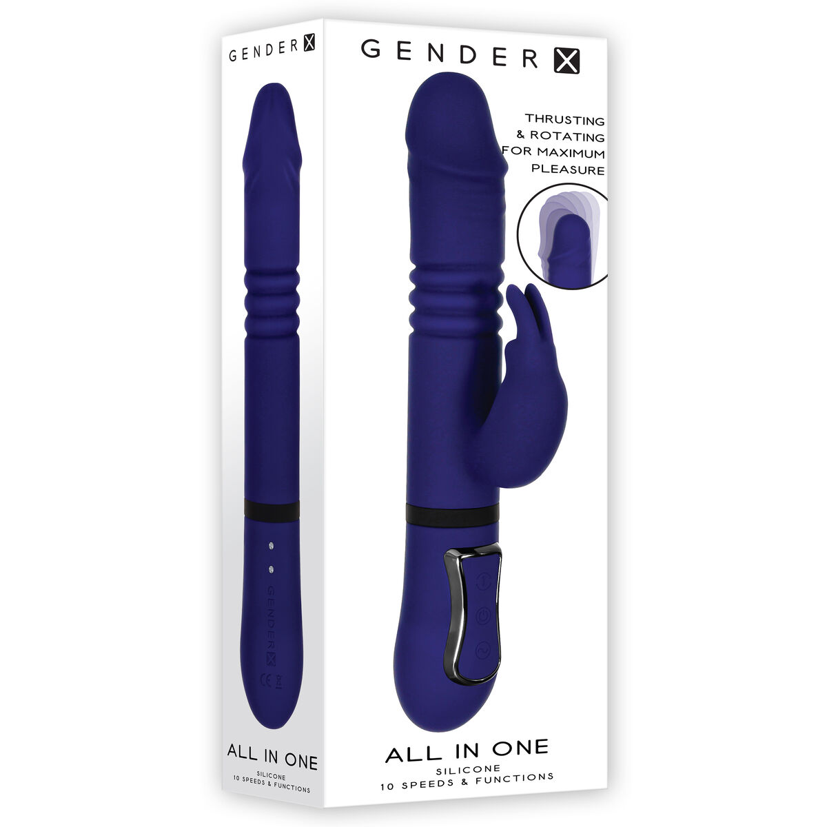 G-punkti vibraator Gender X Lilla
